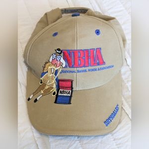 Vintage NBHA 2001 Adjustable Strap Baseball Style Hat.